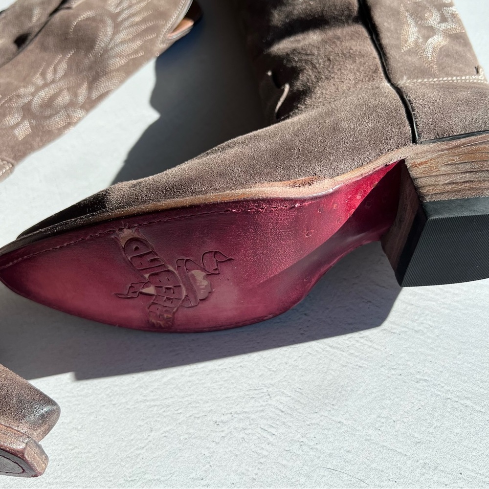 Freebird Woodland boots in Grey Suede - Picture 3 of 7